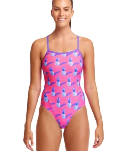 Funkita Women Swimwear Pine Time | Ladies Single Strap One Piece 20 Funkita Women Swimwear Pine Time | Ladies Single Strap One Piece