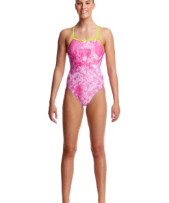 Funkita PINK BLISS | LADIES SINGLE STRAP ONE PIECE Women Swimwear