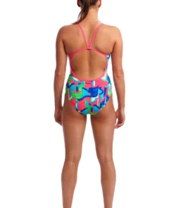 Funkita TEXTA TOWERS | LADIES SINGLE STRAP ONE PIECE Women Swimwear 7 Funkita TEXTA TOWERS | LADIES SINGLE STRAP ONE PIECE Women Swimwear