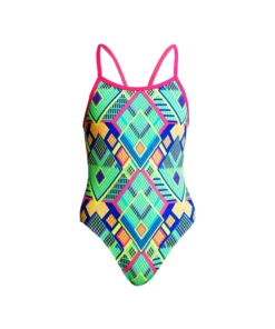 Funkita DIAMOND FIRE | GIRLS SINGLE STRAP ONE PIECE Girls Swimwear
