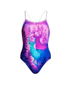 Funkita FOREST FAWN | GIRLS SINGLE STRAP ONE PIECE