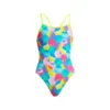 Funkita Girls Swimwear HEXY BACK | GIRLS SINGLE STRAP ONE PIECE