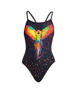 FUNKITA Girls Swimwear LOVEBIRD | GIRLS SINGLE STRAP ONE PIECE