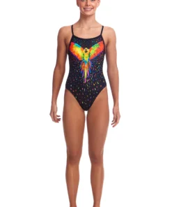 FUNKITA Girls Swimwear LOVEBIRD | GIRLS SINGLE STRAP ONE PIECE