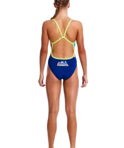 Funkita Girls Swimwear METROPOLIS | GIRLS SINGLE STRAP ONE PIECE