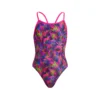 Funkita SHADED PALMS | GIRLS SINGLE STRAP ONE PIECE
