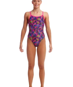 Funkita SHADED PALMS | GIRLS SINGLE STRAP ONE PIECE