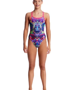 Funkita WOLF PACK | GIRLS SINGLE STRAP ONE PIECE