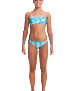 Funkita PASTEL PARADISE | GIRLS CRISS CROSS TWO PIECE Girls Swimwear