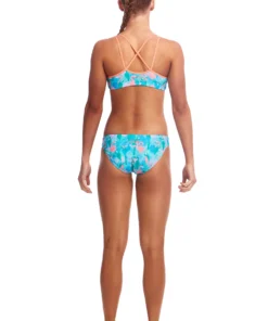 Funkita PASTEL PARADISE | GIRLS CRISS CROSS TWO PIECE Girls Swimwear