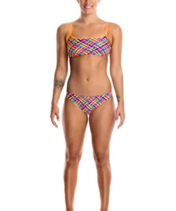 Funkita BASKET CASE | LADIES CRISS CROSS TOP Women Swimwear