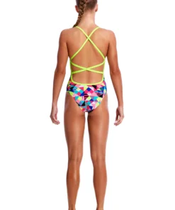 Funkita PURPLE PATCH | GIRLS STRAPPED IN ONE PIECE Girls Swimwear