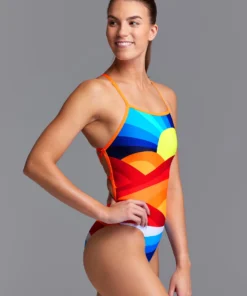 Funkita Lost Landing | Ladies Strapped In One Piece Women Swimwear 15 Funkita Lost Landing | Ladies Strapped In One Piece Women Swimwear