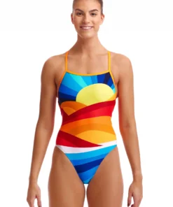 Funkita Lost Landing | Ladies Strapped In One Piece Women Swimwear 10 Funkita Lost Landing | Ladies Strapped In One Piece Women Swimwear