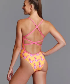 Funkita Women Swimwear Pineapple Punch | Ladies Strapped In One Piece