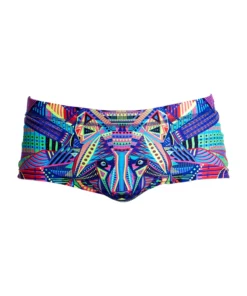 Funky Trunks WOLF PACK | MENS PLAIN FRONT TRUNKS Men Swimwear