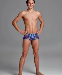 Funky Trunks WOLF PACK | MENS PLAIN FRONT TRUNKS Men Swimwear 9 Funky Trunks WOLF PACK | MENS PLAIN FRONT TRUNKS Men Swimwear