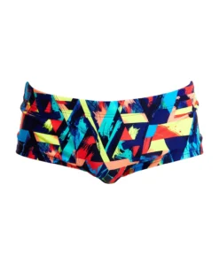 Funky Trunks Blocked Bars | Mens Eco Classic Trunks
