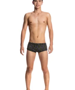 Funky Trunks BINARY BRO | BOYS PRINTED TRUNKS Boys Swimwear