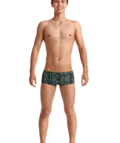 Funky Trunks Boys Swimwear DEPARTURE BOARD | BOYS CLASSIC TRUNKS