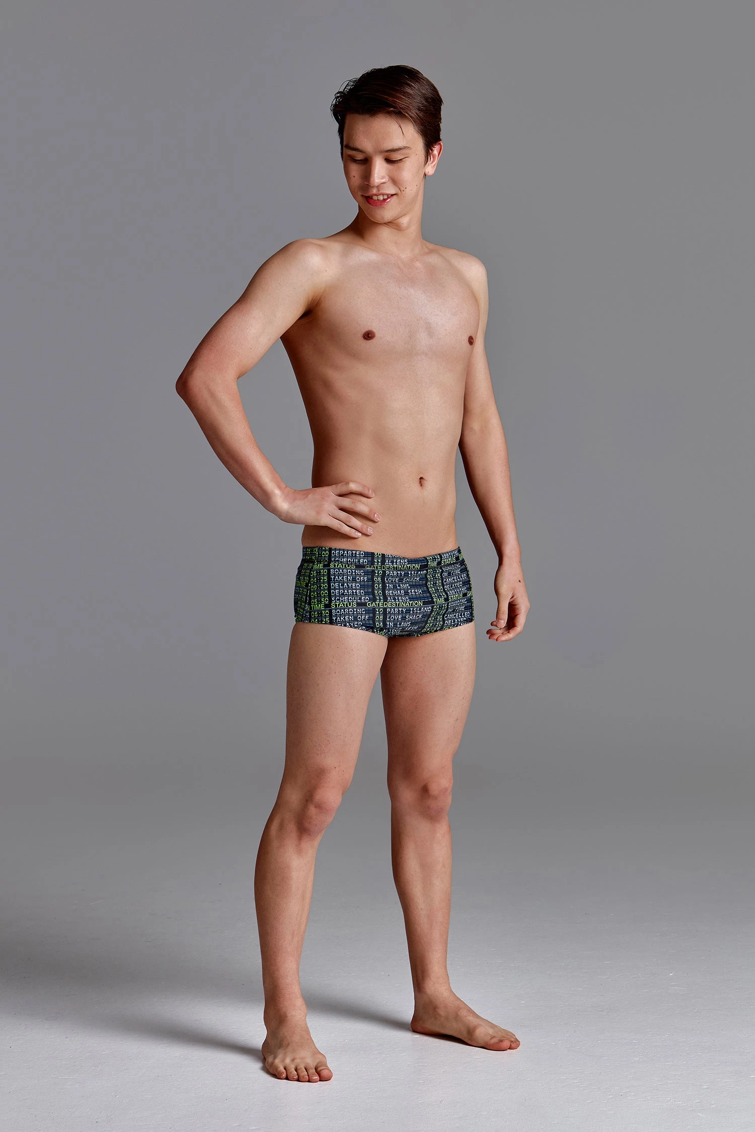 Funky Trunks Boys Swimwear DEPARTURE BOARD | BOYS CLASSIC TRUNKS 4 Funky Trunks Boys Swimwear DEPARTURE BOARD | BOYS CLASSIC TRUNKS