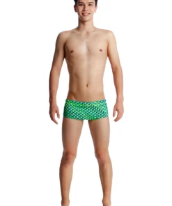 Funky Trunks GREEN GATOR | BOYS PRINTED TRUNKS
