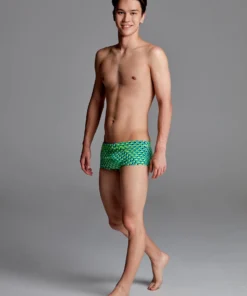 Funky Trunks GREEN GATOR | BOYS PRINTED TRUNKS