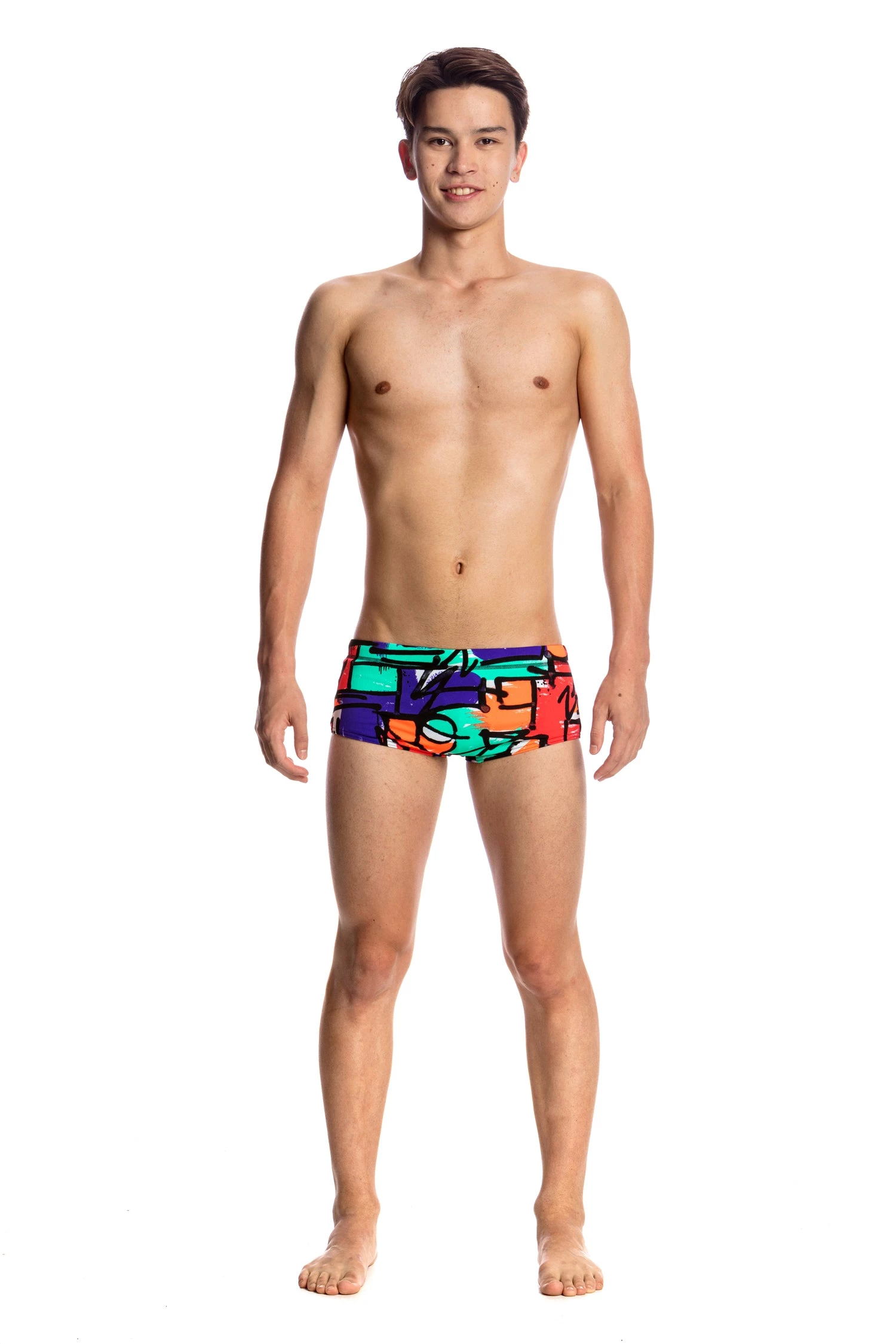 Funky Trunks STREET BEAT | BOYS PRINTED TRUNKS Boys Swimwear 1 Funky Trunks STREET BEAT | BOYS PRINTED TRUNKS Boys Swimwear