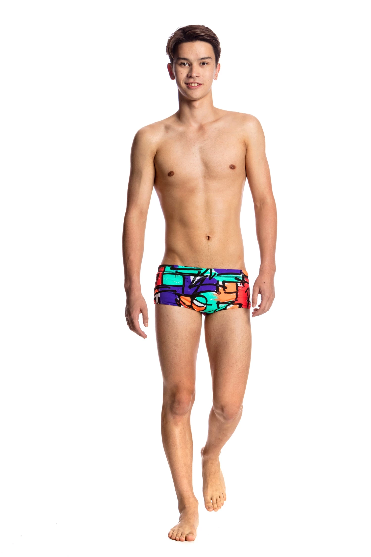 Funky Trunks STREET BEAT | BOYS PRINTED TRUNKS Boys Swimwear 4 Funky Trunks STREET BEAT | BOYS PRINTED TRUNKS Boys Swimwear