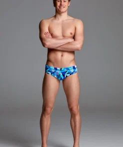 Funky Trunks Men Swimwear CRACK ATTACK | MENS CLASSIC BRIEFS