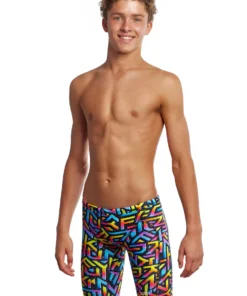 Funky Trunks Brand Galaxy | Boys Training Jammers Boys Swimwear