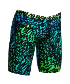 Funky Trunks Spraying Alive | Boys Training Jammers Boys Swimwear