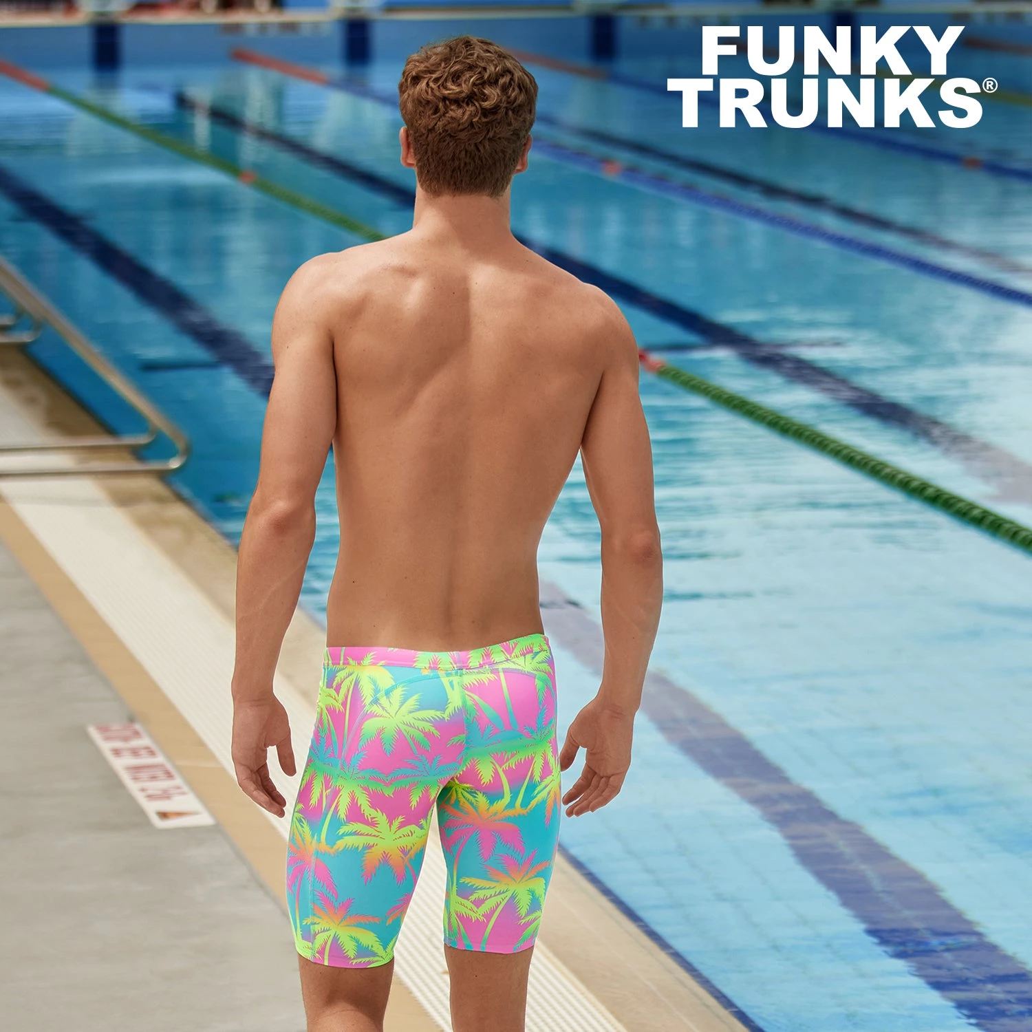 Funky Trunks Hawaiian Heaven | Mens Training Jammers Men Swimwear 3 Funky Trunks Hawaiian Heaven | Mens Training Jammers Men Swimwear