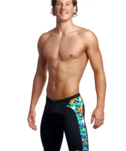 Funky Trunks Paper Cut | Mens Training Jammers