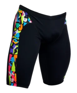 Funky Trunks Paper Cut | Mens Training Jammers