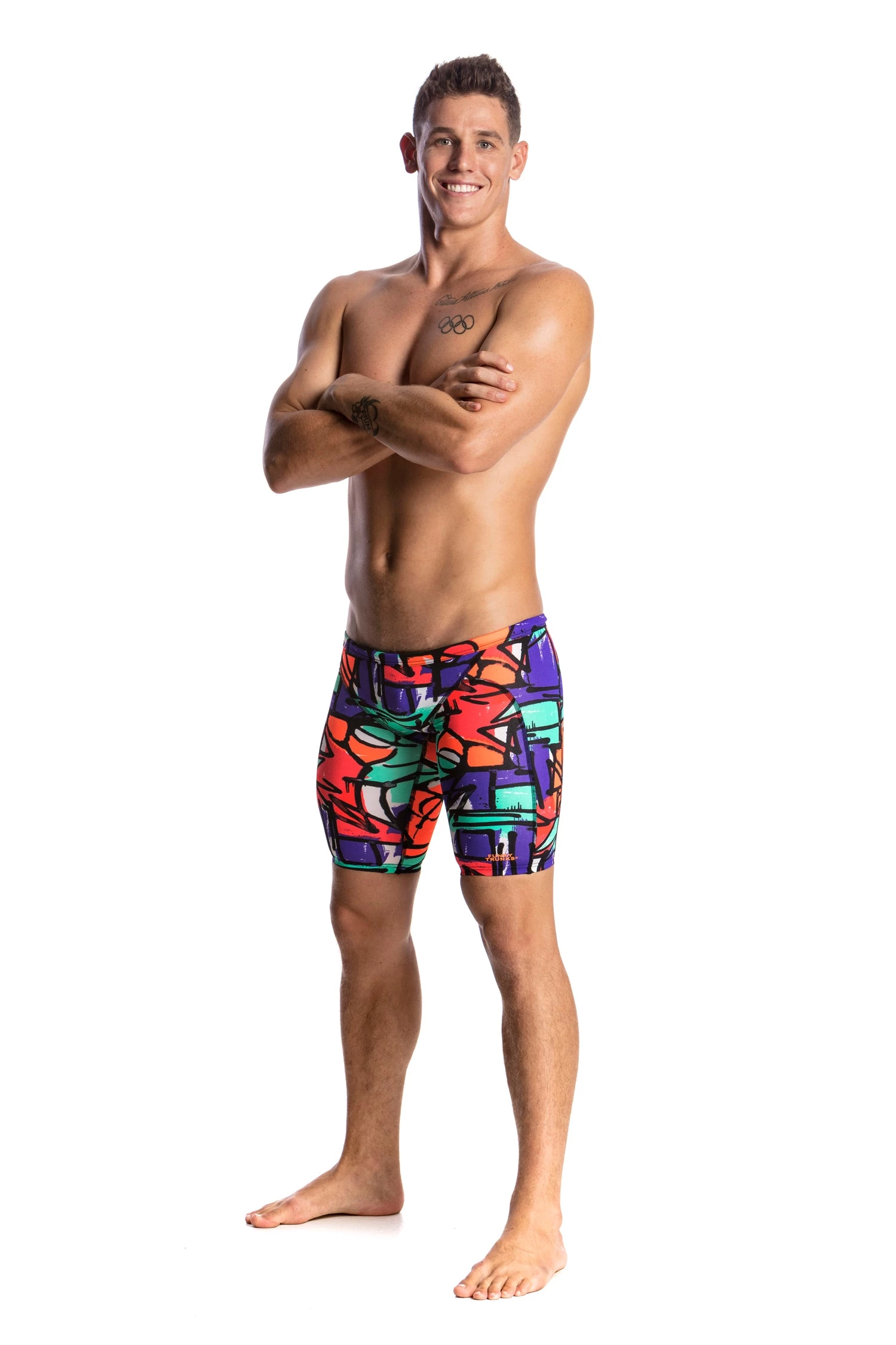 Funky Trunks STREET BEAT | MENS TRAINING JAMMERS 4 Funky Trunks STREET BEAT | MENS TRAINING JAMMERS