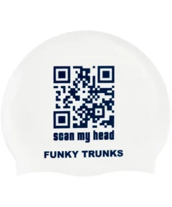 Funky Trunks Swim Caps Scan My Head | Silicone Swimming Caps