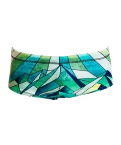 Funky Trunks Boys Swimwear Big Blanc | Boys Sidewinder Trunks