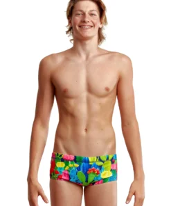 Funky Trunks Boys Swimwear Cacti High | Boys Sidewinder Trunks
