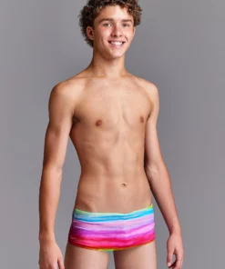 Funky Trunks Ocean Ink | Boys Sidewinder Trunks Boys Swimwear