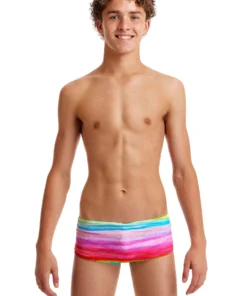 Funky Trunks Ocean Ink | Boys Sidewinder Trunks Boys Swimwear