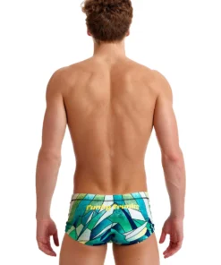 Funky Trunks Men Swimwear Big Blanc | Mens Sidewinder Trunks