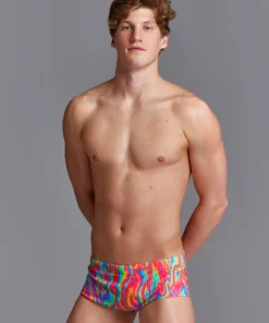 Funky Trunks Moon Shine | Mens Sidewinder Trunks
