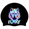 Funky Trunks Howl Baby | Silicone Swimming Caps Swim Caps