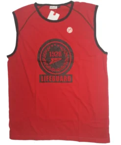 swimshop2u, Online Shop 43 Apparel SpeedoĀ® Lifeguard Muscle Vest Men (Red)