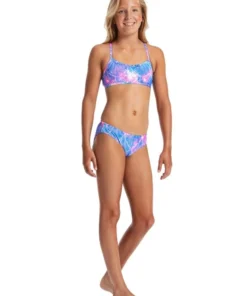 Girls Swimwear MERMAID KISSES | AMANZI GIRLS SPORTS BIKINI SET