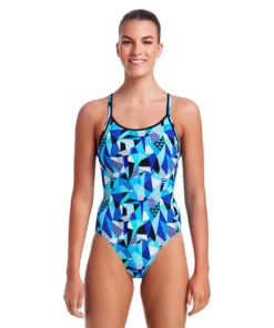 Funkita CRACK ATTACK | LADIES DIAMOND BACK ONE PIECE