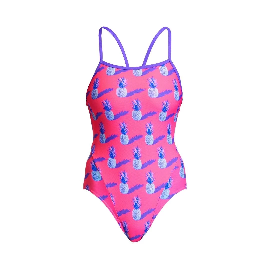 Funkita Women Swimwear Pine Time | Ladies Single Strap One Piece 1 Funkita Women Swimwear Pine Time | Ladies Single Strap One Piece