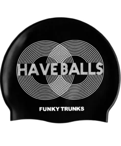 Funky Trunks Swim Caps Have Balls | Silicone Swimming Caps