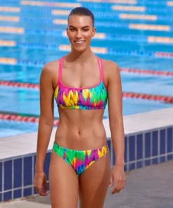 Funkita RUFFLES | LADIES CRISS CROSS TOP Women Swimwear